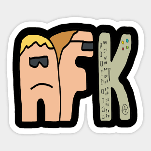 AFK Sticker